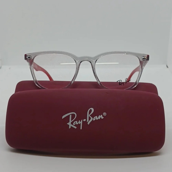 Ray-Ban Other - NWT KIDS RAY-BAN EYEGLASS FRAMES 1601 CLEAR RED